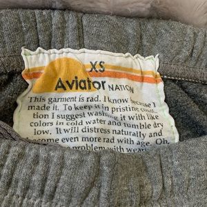 Aviator Nation sweatpants, size XS